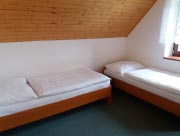 Čtyřlůžkový pokoj s vlastní koupelnou